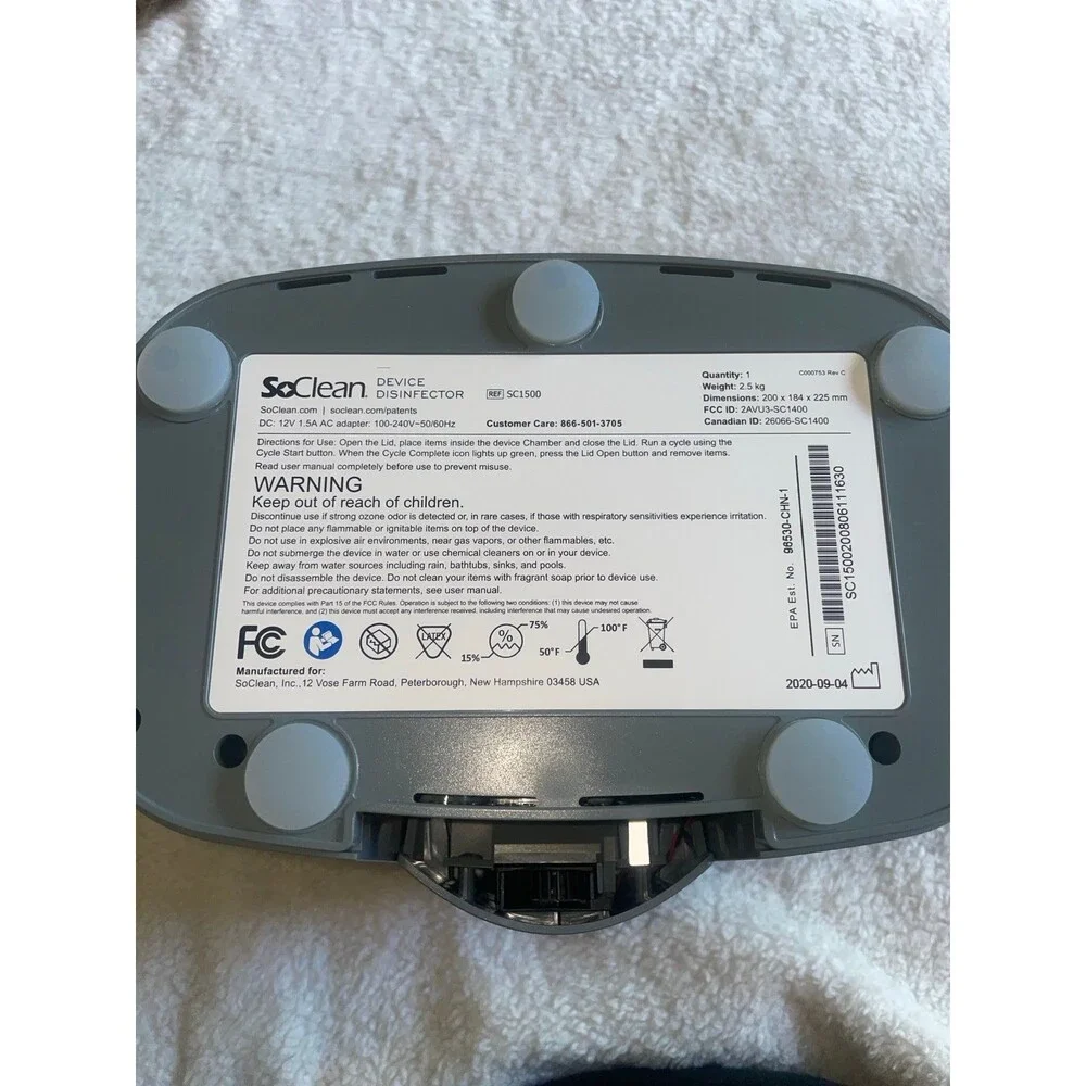 SoClean Device Disinfector NWT - Picture 7 of 7